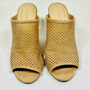 Suede Mules.  Will ship with original box